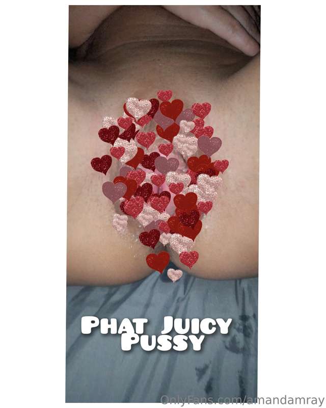 amandamray - Wanna slide that nice hard cock in this nice phat juicy puss..