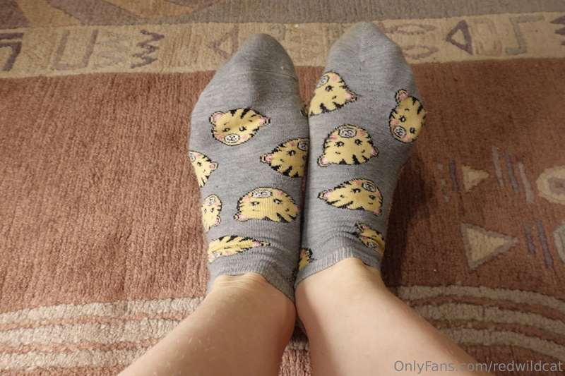 While dressing my sexy,cute socks I played with my pussy fro.. 7