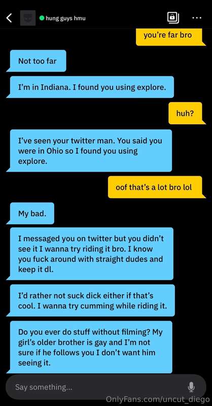 Straight Indiana bro wanted to try riding dick. This dude wa..