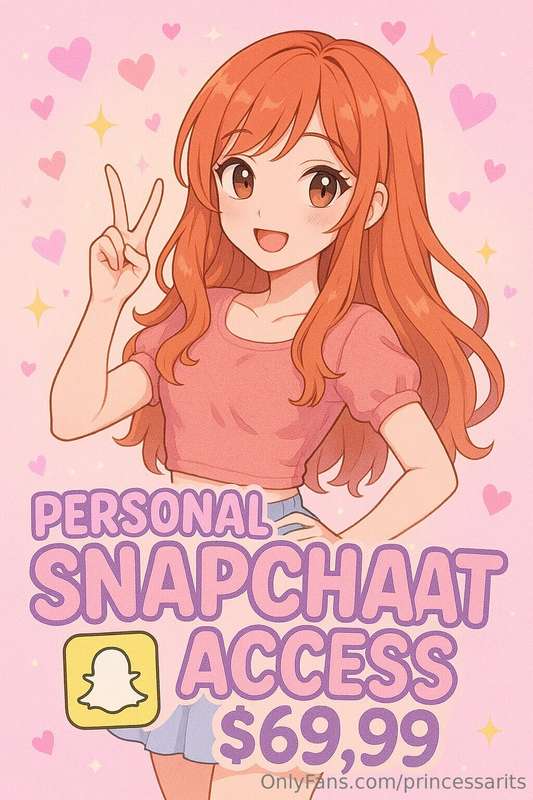 Personal Snapchat access 😍😍😝😝 Just tip $69.99 and get yourse..