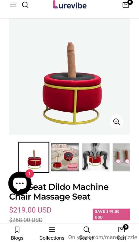 Okay 220 dollars for a fuck machine...