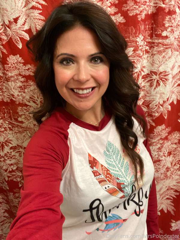 Ok!  All ready!  Curled my hair.  I hope you have a fun Than..