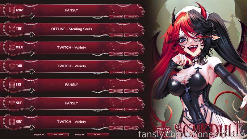 Xkonekoneko - Fansly - 31 Mar, 2025