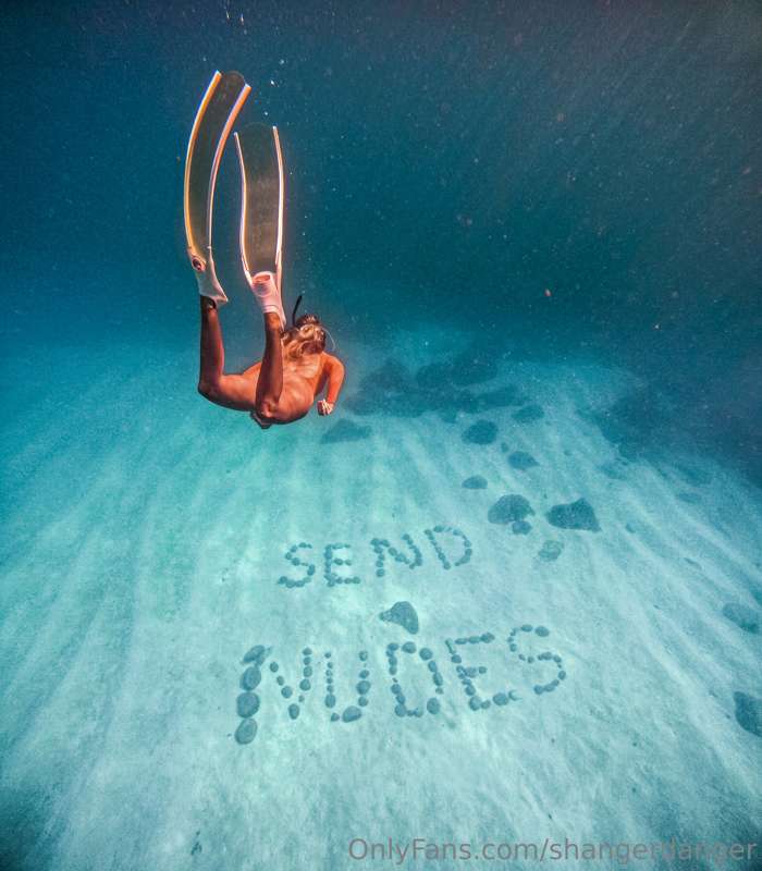 The ocean literally told us to send nudes?! Does Poseidon kn..