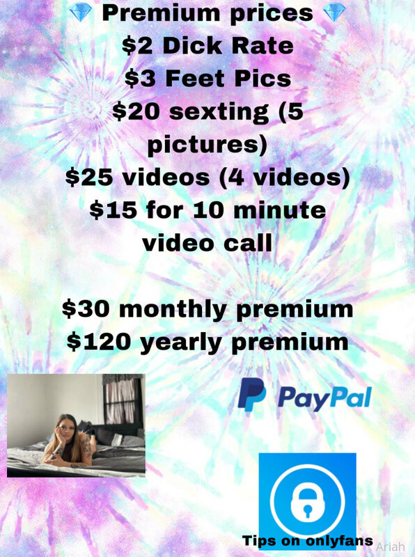 Ariah69 - Onlyfans - 02 Feb, 2021