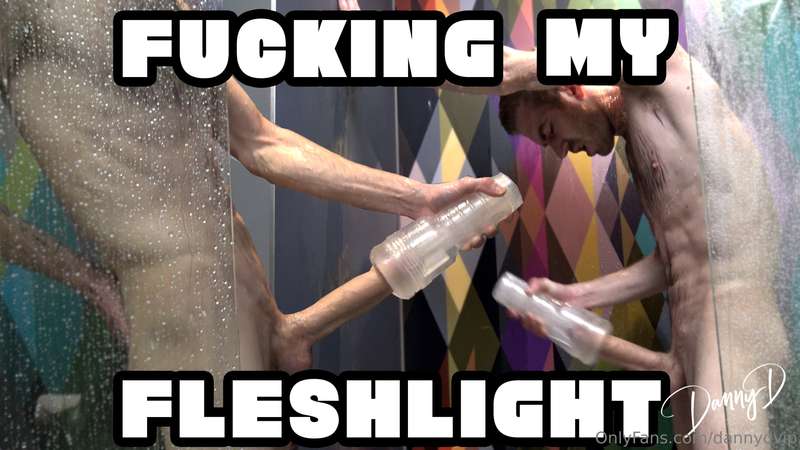 A Cheeky Fleshlight Shower Fuck ;)