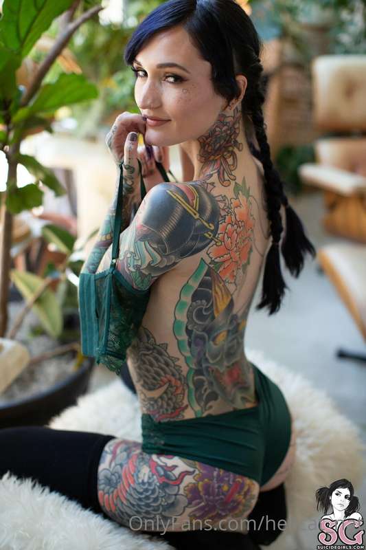 My latest @suicidegirls photo-set was published last night 🥳.. 2