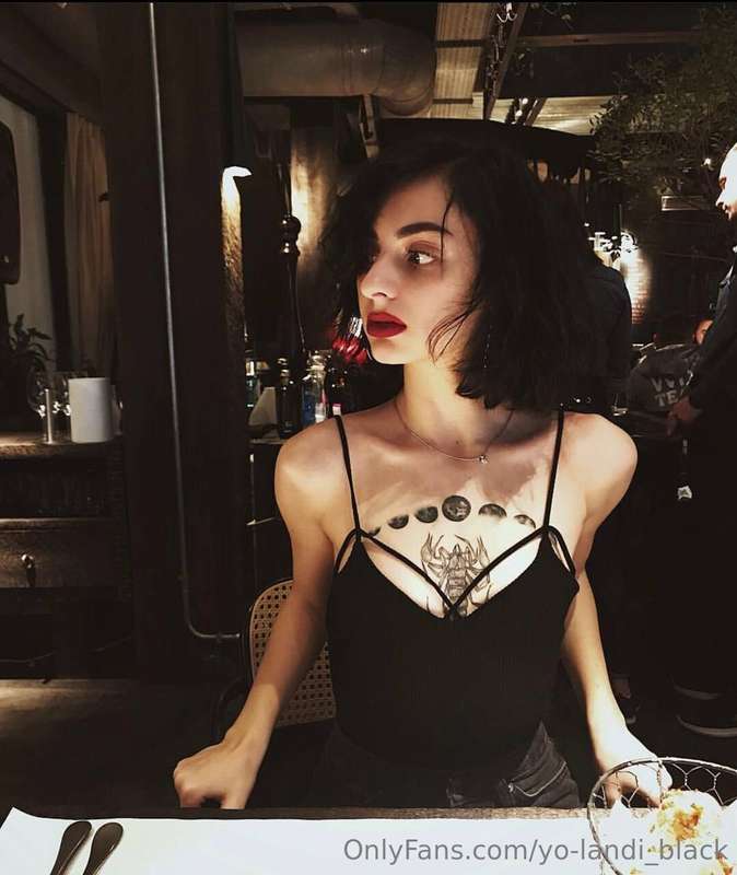 You know me as the tattooed goth, but weren't you wondering ..