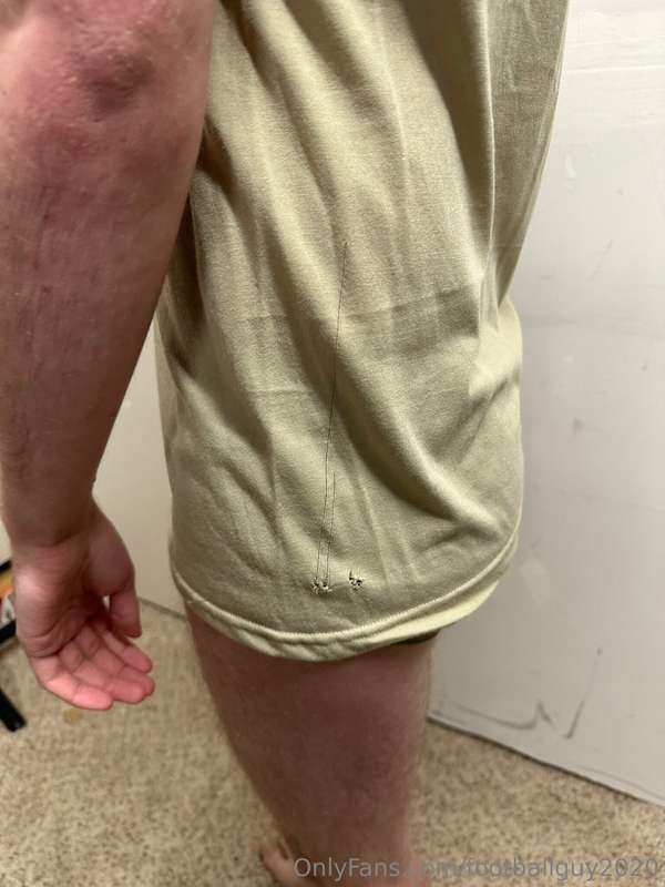 The private doing a little stripping down to his military br.. 18