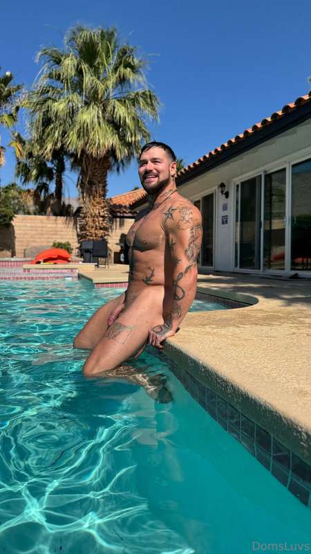 Me at the pool being a fool 😂 23