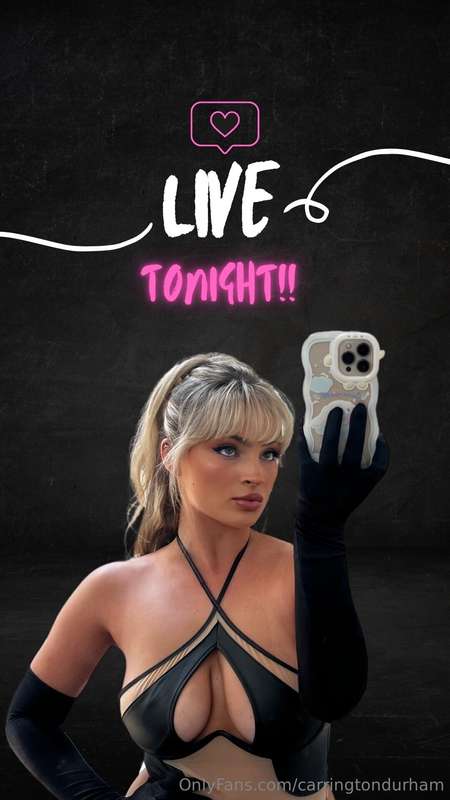 I missed you guys last night!! I had to postpone for tonight..