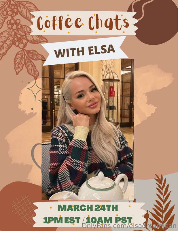🤎 Join me LIVE for Coffee Chats ☕️🤎✨Monday @ 1pm EST / 10am ..