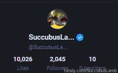 Succubuslamb - Fansly - 21 Apr, 2024