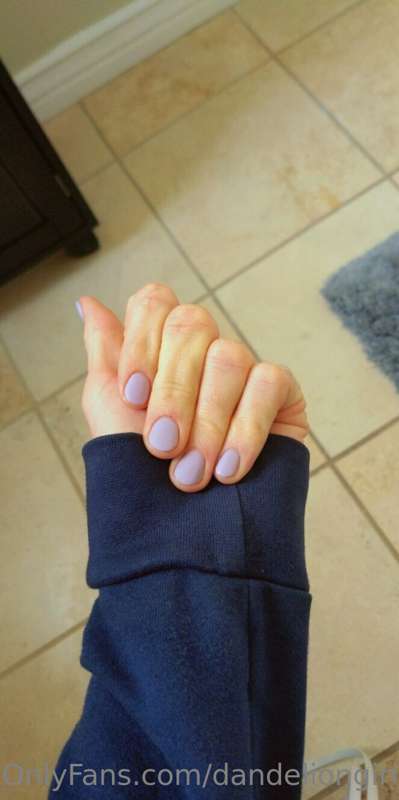 New nails! 💜
