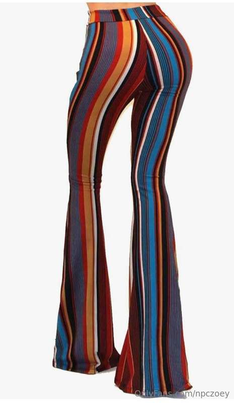 I don't know if you guys have been seeing the flare pants tr.. 2