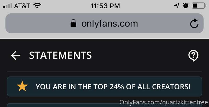Cum see why I'm in the top 24% on my paid onlyfans!   onlyfa..