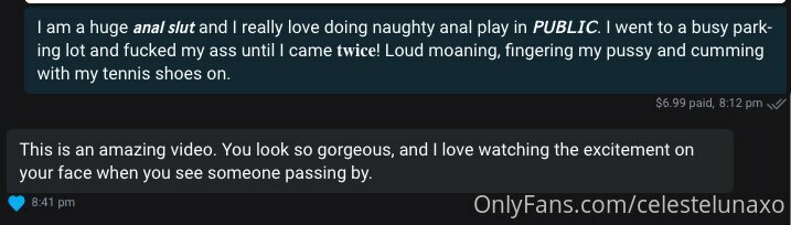Did you unlock that anal video I sent you? Check your DMs! 1