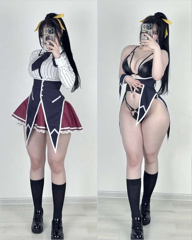 She's finally back, guys!!Akeno is finally back🙂‍↕️
