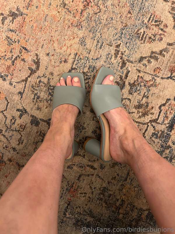 Finally found some heels that are soooo comfy on my bunions!..