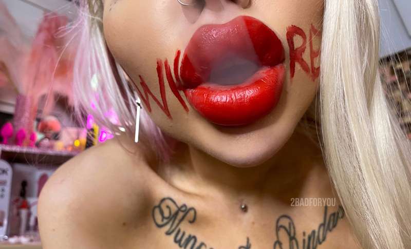 Yes I am. Ruin my lipstick plz