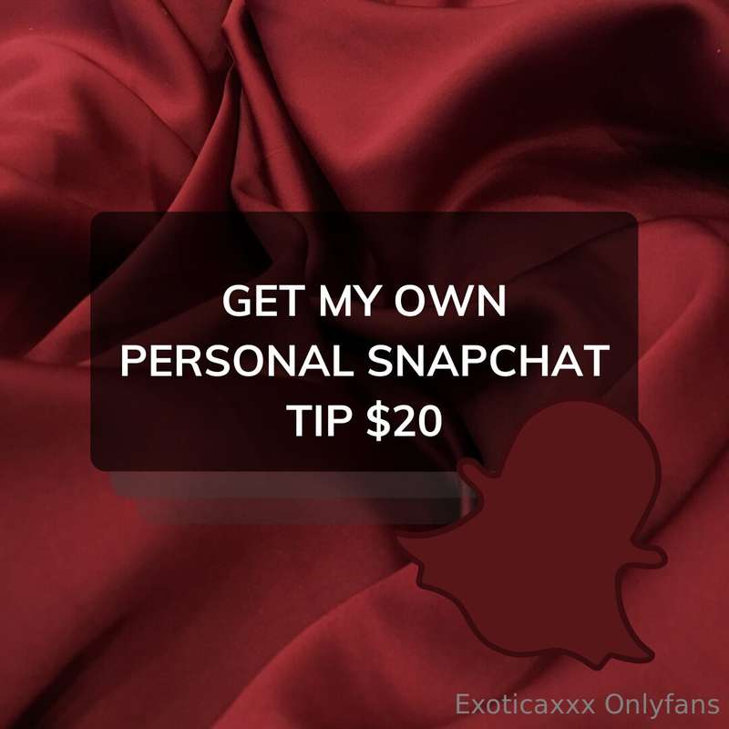 If you’re not on my Snap… you’re missing the real me. $20 an.. 1