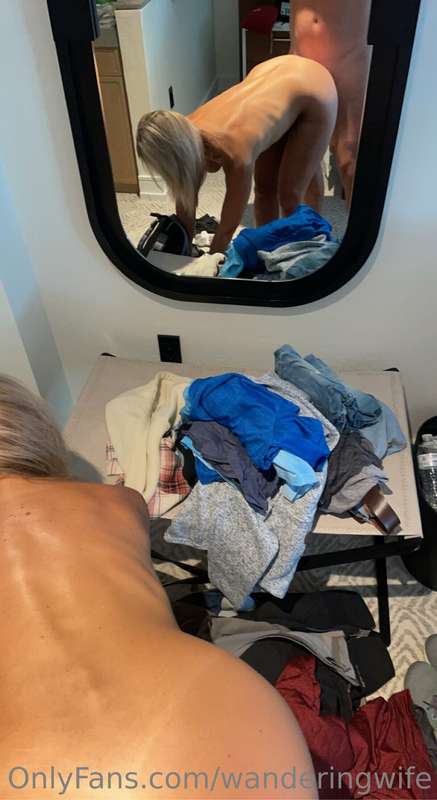 Instead of helping me pick out clothes he just wants to fuck..