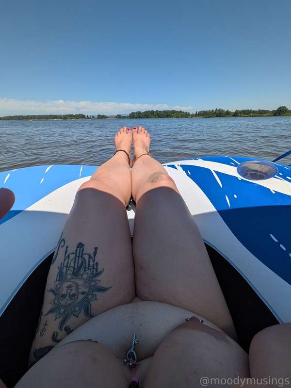LITERALLY dripping wet & horny at the nude beach yesterday! .. 3