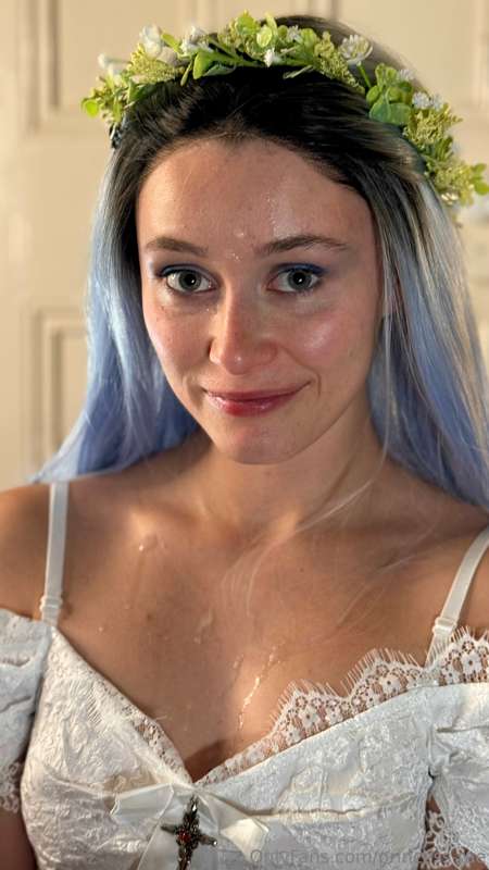 If you haven’t seen this little corpse bride get a load spra..