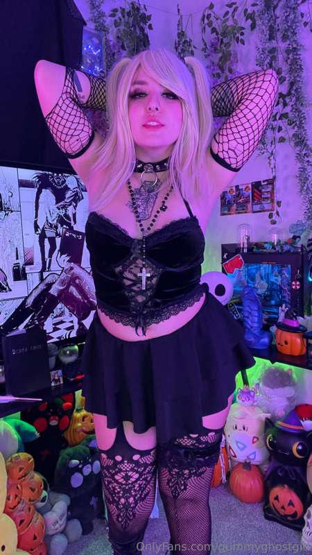 Misa from Deathnote cosplay! ⛓️🥀🖤 Be my Kira? 👉👈 13