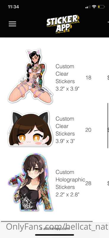 Okay guys I did it! Stickers are arriving by the end of this..