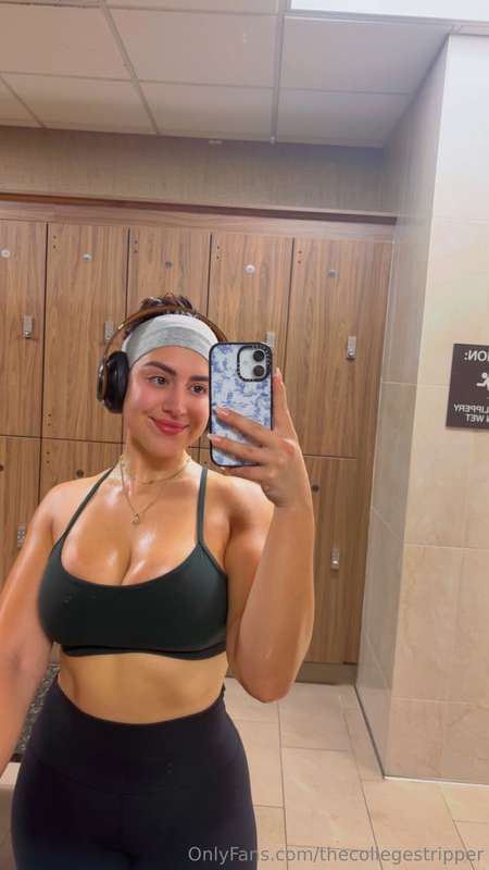 Honey, if you keep staring my sweat body like that, you bett..