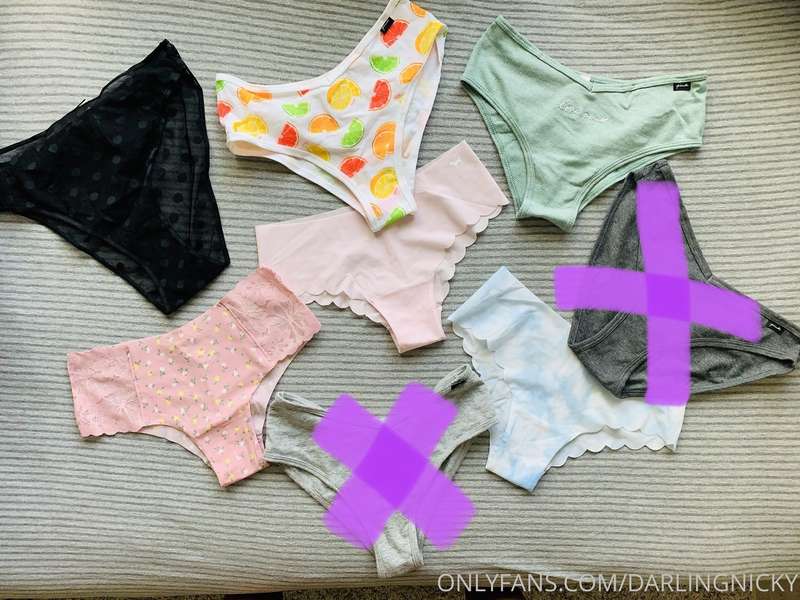 If you would like to purchase my worn cummy panties so you c..