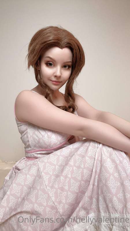 Aerith looks shy at first sight, but you know still waters r..