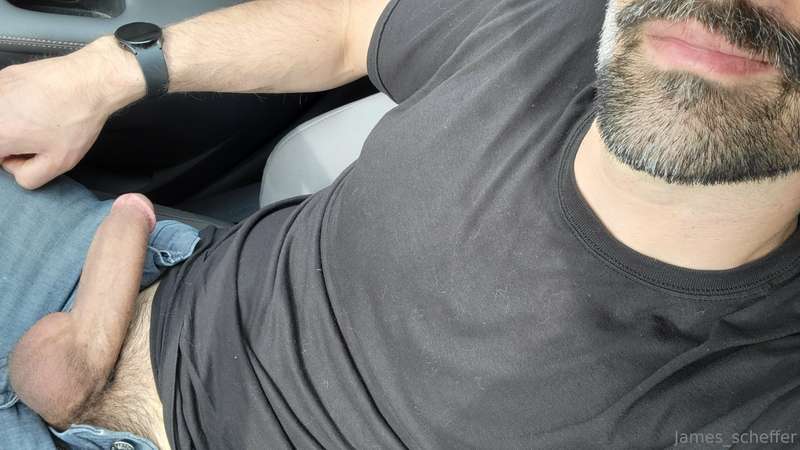 What started as a stroke session in the car moved to behind .. 4