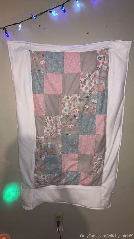 The first ever quilt I finished!😍 My stepdad and I made it f..