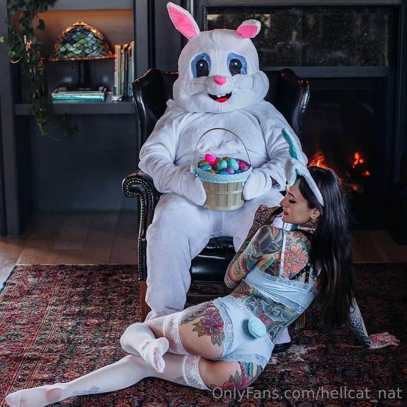 Hoppy Easter from Mr. Bunny & I, this was such a fun photosh.. 1