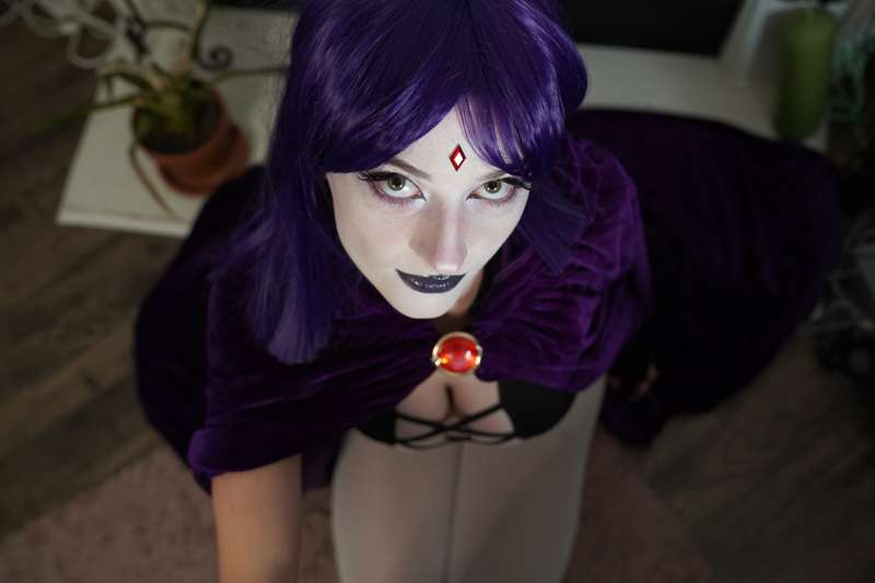 SEXY RAVEN cosplay picsss, lewds only, but still so hot 14