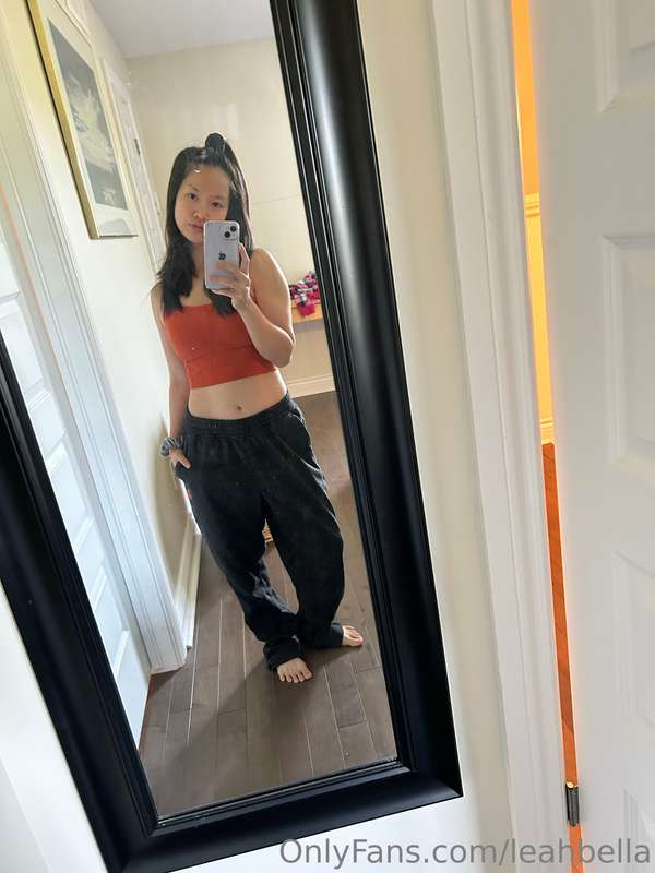 Am I sexy in your sweats?