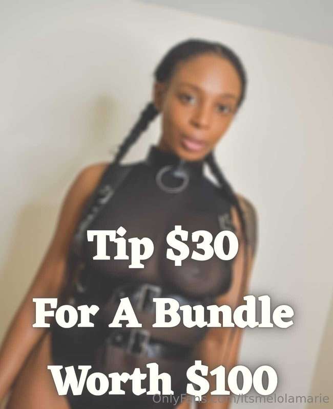 TIP $30 for a bundle worth $100Being FAST works in your favo..