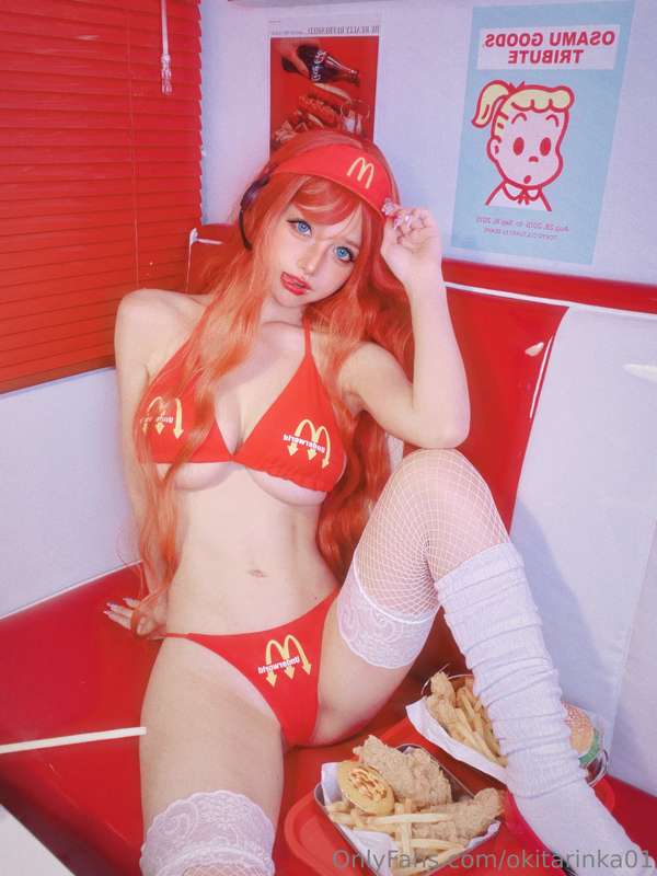 McDonald's Girl Part2 What would you like to order?😋😋😋 11