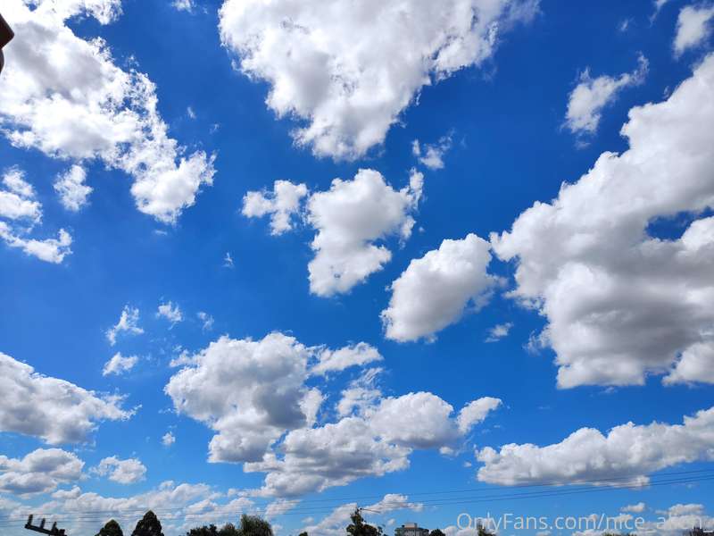 Intense blue and clouds to end 2020