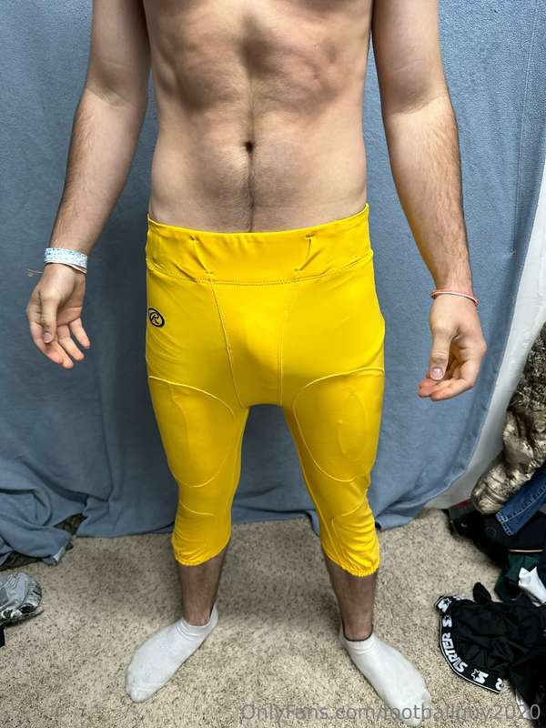 More of the private in football pants! 31