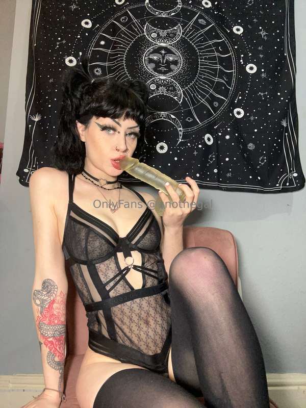 Nom nom ... and the dildo is gone! 🤪  (Enjoy these! They are.. 2