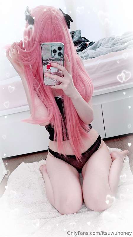 💖 When your hair and your 🐱 match! 🤭💖