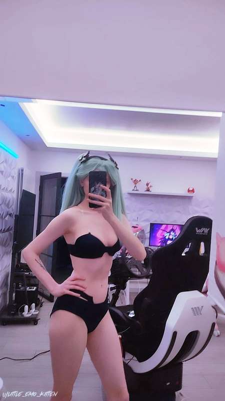 Rebecca cosplay work in progress 😊 1