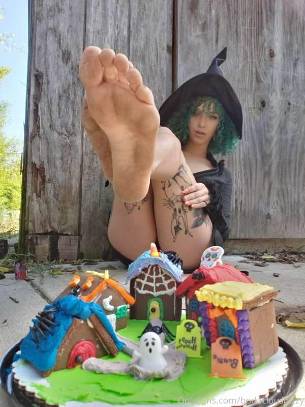 After years of this witch being harassed by the towns people.. 10