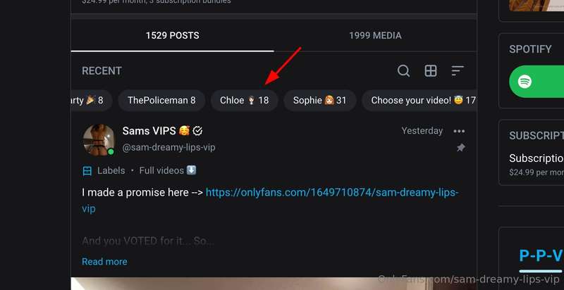 In case you want more info about who Chloe is, kind reminder..