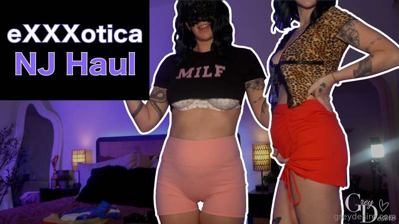 eXXXotica New Jersey Outfit Try on Haul: Pregnant Camgirl Ed..