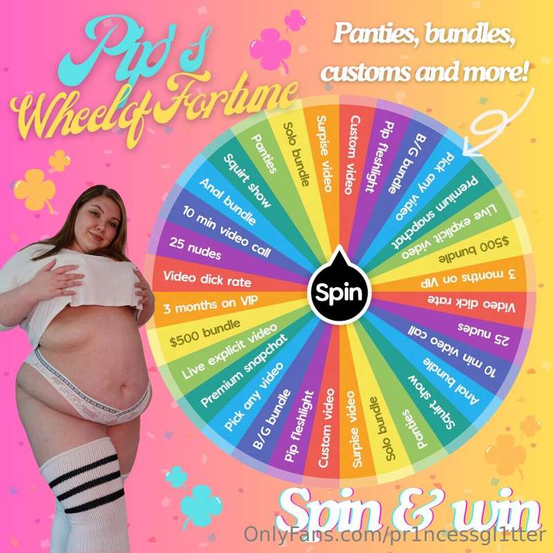 Here we go... my brand new WHEEL OF FORTUNE 🥳🎉  Are you read..