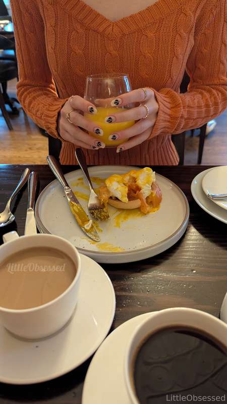POV: The hotel breakfast the morning after your girlfriend g..